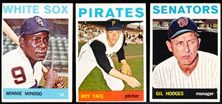 1964 Topps Bb- 3 Diff Hi#’s