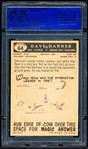 1959 Topps Football- #64 Dave Hanner, Packers- PSA Nm-Mt 8