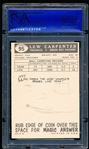 1959 Topps Football- #95 Lew Carpenter, Packers- PSA Nm-Mt 8
