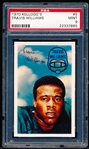 1970 Kellogg’s Football- #5 Travis Williams, Packers- PSA Mint 9 