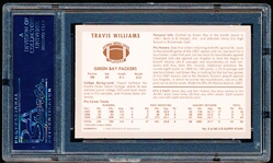 1970 Kellogg’s Football- #5 Travis Williams, Packers- PSA Mint 9 