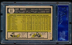 1961 Topps Baseball- #84 Lee Maye, Braves- PSA NM 7