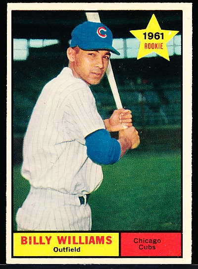 1961 Topps Bb- #141 Billy Williams RC, Cubs