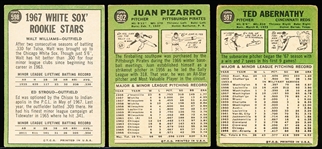 1967 Topps Bb- 3 Diff Hi#’s