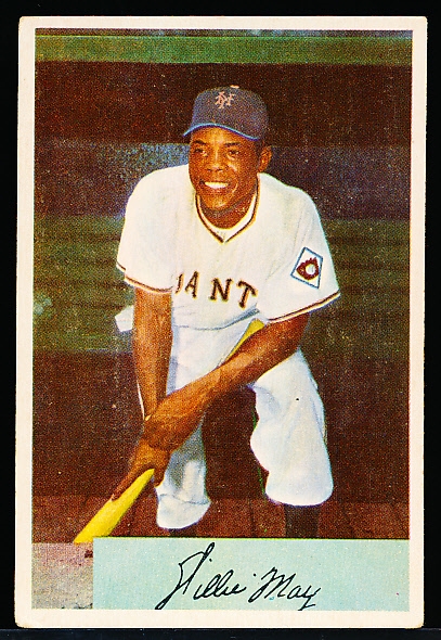 1954 Bowman Bb- #89 Willie Mays, Giants