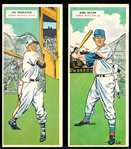 1955 Topps Bb Doubleheader- 2 Diff.