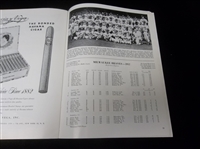 1957 World Series Bsbl. Program- Milwaukee Braves @ New York Yankees