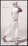 1962 Exhibit Stat Back Bsbl. Card- Hank Aaron, Braves