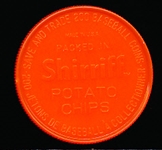 1962 Shiriff Baseball Coin- #111 Ed Mathews, Braves