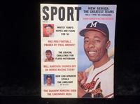 June 1962 Sport Magazine- Hank Aaron, Braves Cover