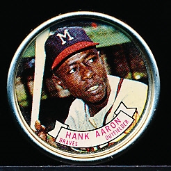 1964 Topps Bb Coins- #83 Hank Aaron