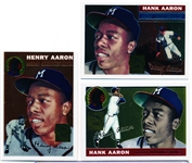 2000 Topps Bb- “Hank Aaron Finest” Inserts- 14 Diff.