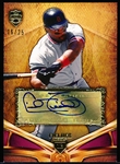 2013 Topps Supreme Bb- “Autographs Purple”- #SA-CF Cecil Fielder, Tigers- #06/25