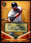 2013 Topps Supreme Bb- “Autographs Orange”- #SA-CF Cecil Fielder, Tigers- #12/15