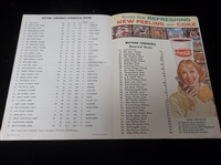 January 13, 1963 13th Annual NFL Pro Bowl Football Game (L.A. Coliseum) Program