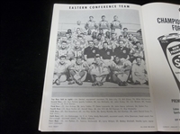 January 13, 1963 13th Annual NFL Pro Bowl Football Game (L.A. Coliseum) Program
