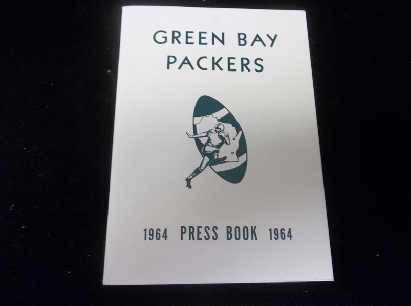 1964 Green Bay Packers Press Book- 56 Pages