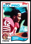 1982 Topps Ftbl.- #486 Ronnie Lott RC, 49ers