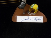 1991 Salvino, Inc. Green Bay Packers Collection- Jim Taylor Autographed Figure- #296H/500