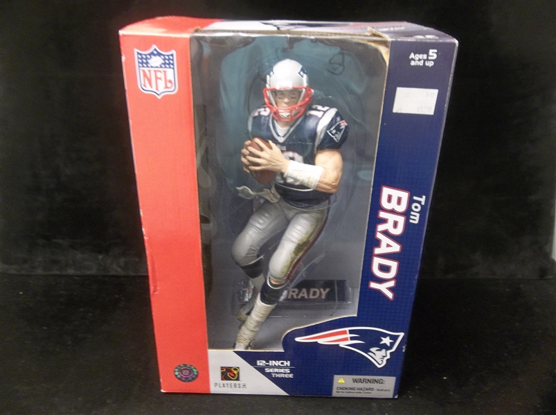 2005 McFarlane 12” Series #3 Figurine- Tom Brady, Patriots