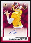 2016 Playoff Ftbl.- “Autographs”- #14 Nate Sudfield, Redskins- #117/199