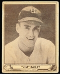 1940 Playball Bb- #32 Bagby, Red Sox- Vg cor cr 80/20.