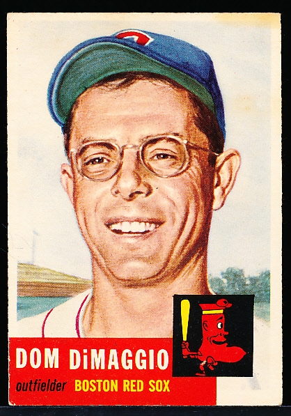 1953 Topps Bb- #149 Dom DiMaggio, Red Sox