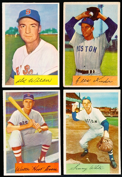 1954 Bowman Bb- 4 Boston Red Sox