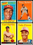 1958 Topps Baseball- 4 Diff