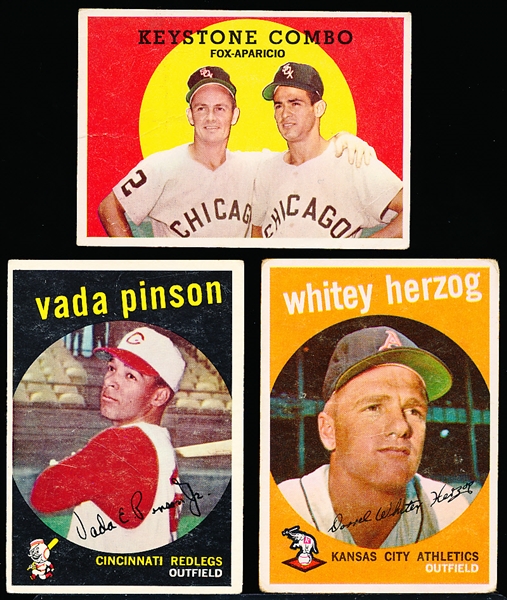 1959 Topps Baseball- 42 Diff