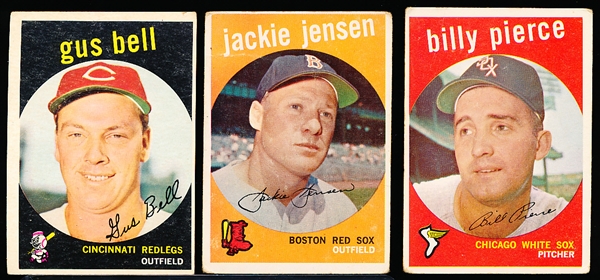 1959 Topps Baseball- 50 Diff