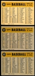 1960 Topps Bb- #381 Braves Team- 3 Cards