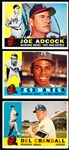 1960 Topps Bb- 6 Diff Milw Braves