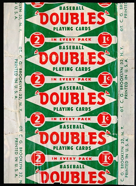 Two Baseball Wrappers