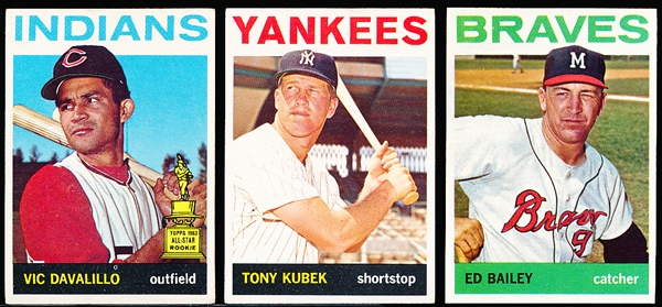 1964 Topps Bb- 17 Cards