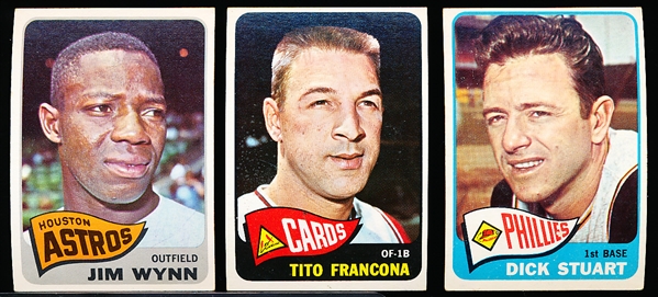 1965 Topps Bb- 25 Diff