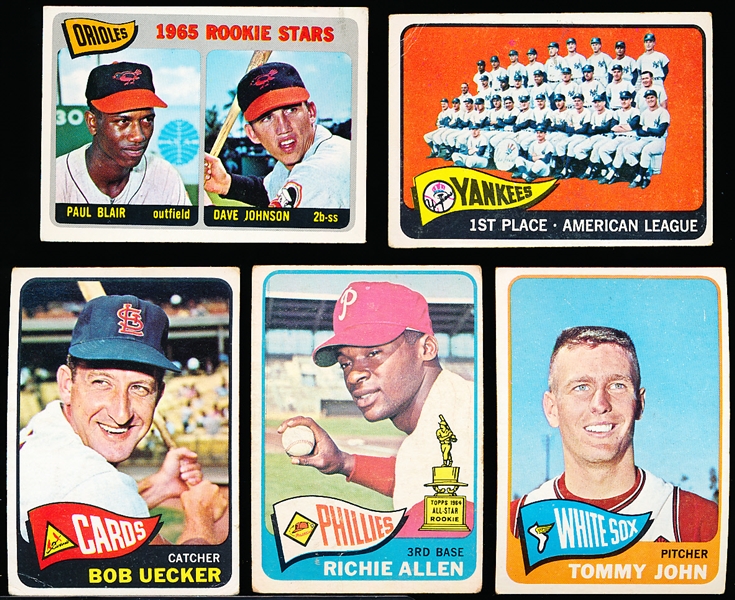 1965 Topps Bb- 11 Diff