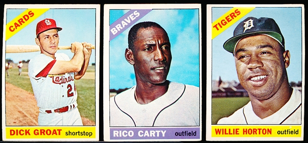 1966 Topps Baseball- 30 Diff