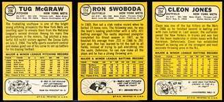 1968 Topps Baseball- 22 Diff NY Mets