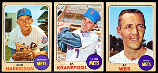 1968 Topps Baseball- 20 NY Mets