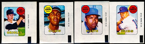 1969 Topps Bb Decals- 20 Asst