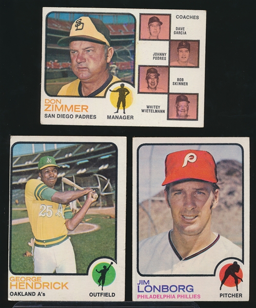1973 Topps Bb- 86 Diff