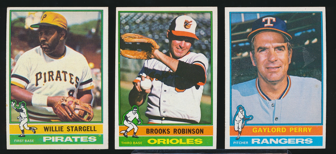 1976 Topps Baseball- 85 Asst Stars and Minor Stars