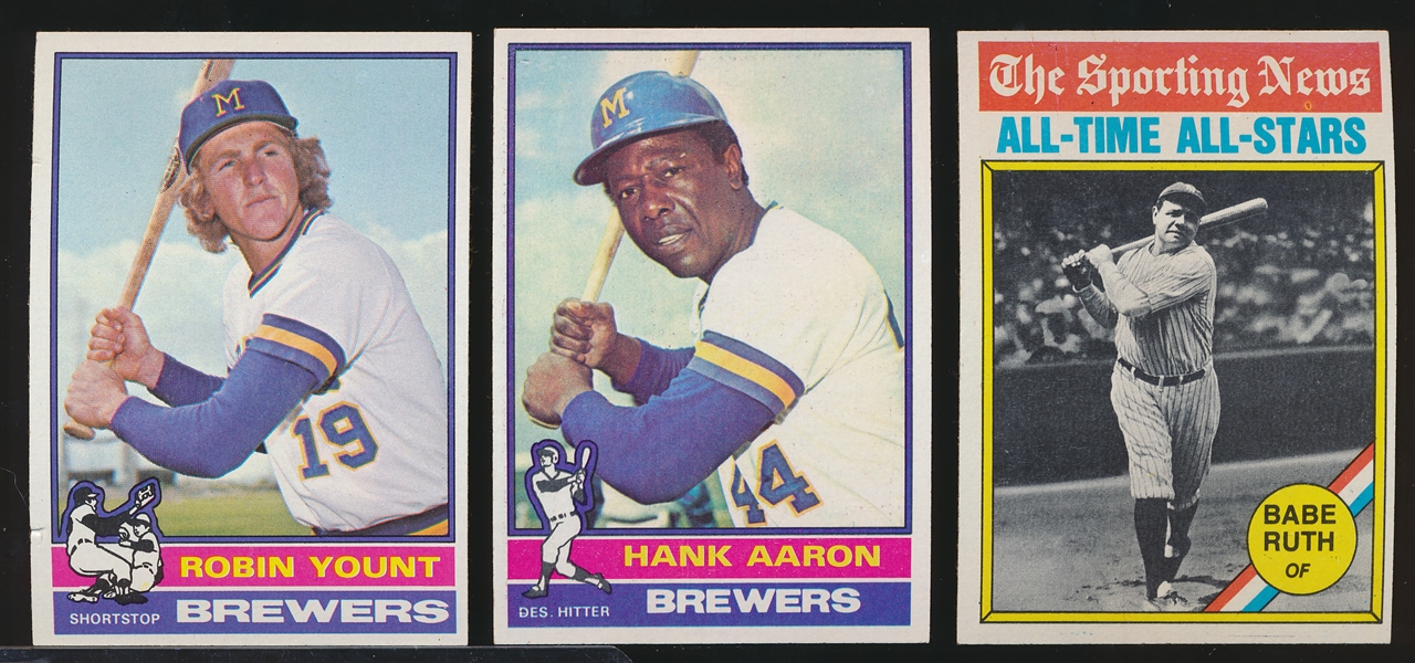 1976 Topps Baseball- 15 Cards