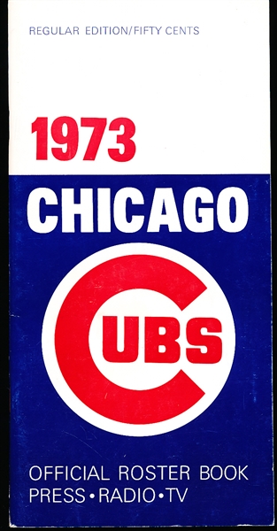 1973, 1974 Chicago Cubs Media Guides