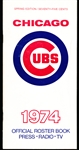 1973, 1974 Chicago Cubs Media Guides