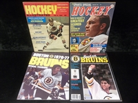 Four Hockey Magazines/Yearbooks