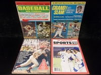 Three Diff Baseball Magazines