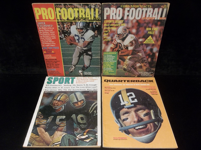 Football Magazines- 4 Diff