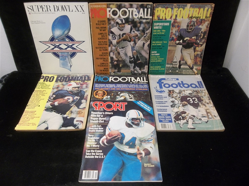 Football Magazines- 6 Diff